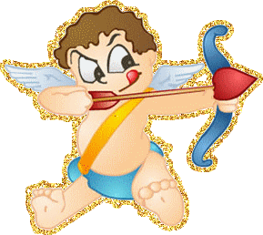 Gif animé de l'ange cupidon